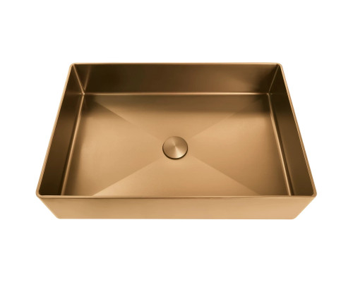 Раковина-чаша AltroBagno Solido AltroBagnoSolido001023RaSp 60x40 см, накладная, медь матовая