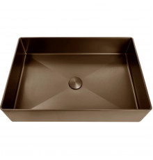 Раковина-чаша AltroBagno Solido AltroBagnoSolido001024BrAn 60x40 см, накладная, состаренная бронза