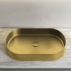 Раковина-чаша AltroBagno Eterno AltroBagnoEterno001025OrSp 59,6x39,6 см, накладная, золотой матовый
