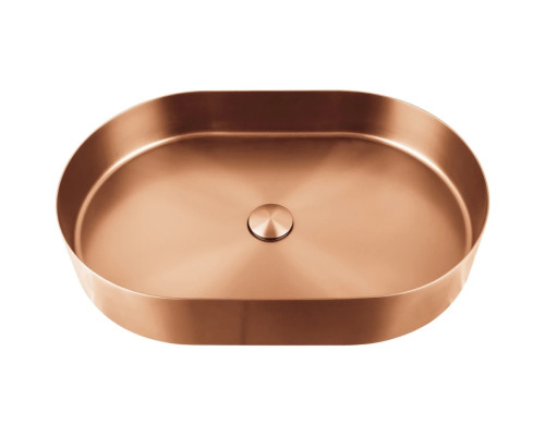 Раковина-чаша AltroBagno Eterno AltroBagnoEterno001027RaSp 59,6x39,6 см, накладная, медь матовая