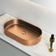 Раковина-чаша AltroBagno Eterno AltroBagnoEterno001027RaSp 59,6x39,6 см, накладная, медь матовая