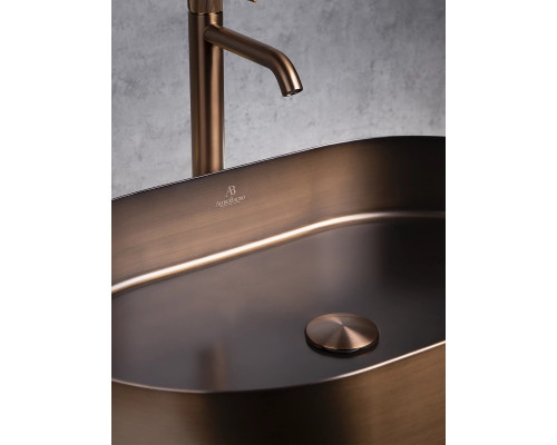 Раковина-чаша AltroBagno Eterno AltroBagnoEterno001028BrAn 59,6x39,6 см, накладная, состаренная бронза