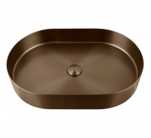 Раковина-чаша AltroBagno Eterno AltroBagnoEterno001028BrAn 59,6x39,6 см, накладная, состаренная бронза