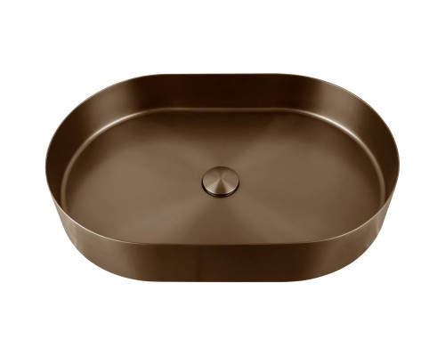 Раковина-чаша AltroBagno Eterno AltroBagnoEterno001028BrAn 59,6x39,6 см, накладная, состаренная бронза