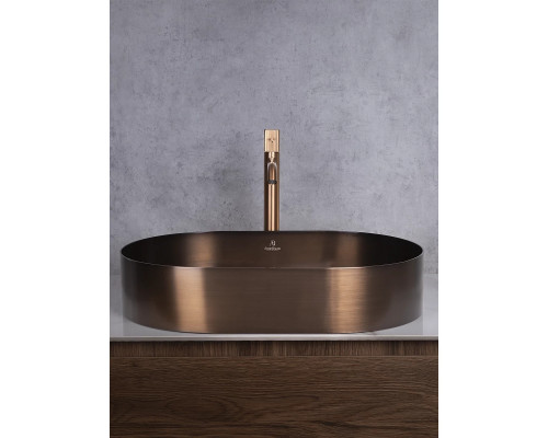 Раковина-чаша AltroBagno Eterno AltroBagnoEterno001028BrAn 59,6x39,6 см, накладная, состаренная бронза