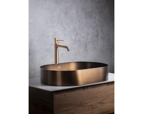 Раковина-чаша AltroBagno Eterno AltroBagnoEterno001028BrAn 59,6x39,6 см, накладная, состаренная бронза