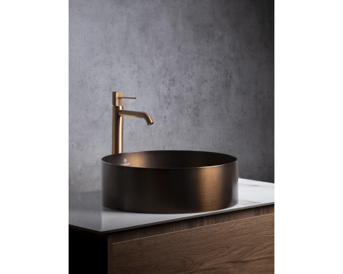 Раковина-чаша AltroBagno Luna AltroBagnoLuna001004BrAn 39,6x39,6 см, накладная, состаренная бронза