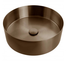 Раковина-чаша AltroBagno Luna AltroBagnoLuna001004BrAn 39,6x39,6 см, накладная, состаренная бронза