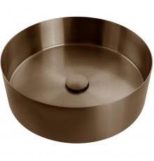 Раковина-чаша AltroBagno Luna AltroBagnoLuna001004BrAn 39,6x39,6 см, накладная, состаренная бронза