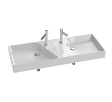 Раковина двойная подвесная 120х46 см Jacob Delafon Rythmik EXM112-00