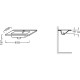 Купить Раковина накладная 61 см Jacob Delafon Ola EXS112-00 в магазине сантехники Santeh-Crystal.ru