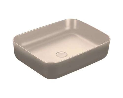 Раковина-чаша Vincea VBS-105MC 50x39 см, накладная, капучино матовый
