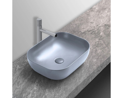 Раковина-чаша Vincea VBS-101MO 50,5x40,5 см, накладная, океан матовый
