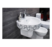 Раковина 55,8 см Sanita Luxe Best Bubbles BSTSLWB12