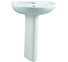 Раковина 60 см с пьедесталом Vitra Arkitekt 9601B003-7650