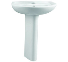 Раковина 60 см с пьедесталом Vitra Arkitekt 9601B003-7650