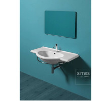 Раковина 90х51 см Simas Lavabi d'arredo Nizza TOP 62 bix1