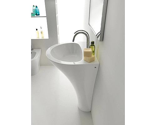 Santeh-Crystal.ru: Раковина напольная 60х51 см Kerasan Aquatech 374101x1 Приобрести Раковина напольная 60х51 см Kerasan Aquatech 374101x1 в магазине сантехники Santeh-Crystal.ru