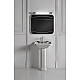 Заказать Раковина 60х55 см Kerasan Waldorf 4140K1bi/cr*3 в магазине сантехники Santeh-Crystal.ru