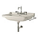 Заказать Раковина 60х55 см Kerasan Waldorf 4140K1bi/cr*3 в магазине сантехники Santeh-Crystal.ru