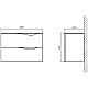 Приобрести Раковина 100х46 см BelBagno Clima BB13100L в магазине сантехники Santeh-Crystal.ru