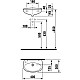 Купить Раковина 40,5x30 см Jika Lyra 8152710001059 в магазине сантехники Santeh-Crystal.ru