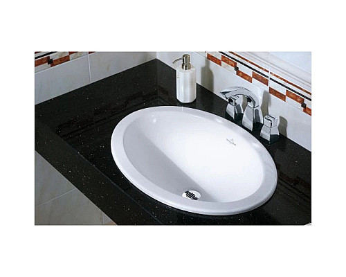 Приобрести Раковина 57x41 см Villeroy & Boch Loop & Friends 61552001 в магазине сантехники Santeh-Crystal.ru