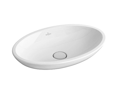 Купить Раковина-чаша 63x43 см Villeroy & Boch Loop & Friends 51511001 в магазине сантехники Santeh-Crystal.ru