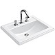 Заказать Раковина 63x52,5 см Villeroy & Boch Hommage 7102A1R1 в магазине сантехники Santeh-Crystal.ru