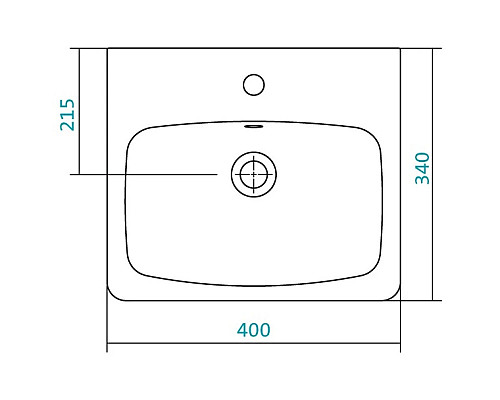 Приобрести Раковина 40х34 см Santek Нео 1.WH30.2.183 в магазине сантехники Santeh-Crystal.ru