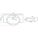 Заказать Раковина 87,5х51 см Santek Сенеж 1.WH11.0.265 в магазине сантехники Santeh-Crystal.ru