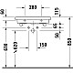 Приобрести Раковина 60х43 см Duravit 2nd Floor 0491600000 в магазине сантехники Santeh-Crystal.ru