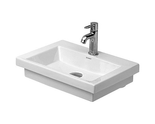 Приобрести Раковина 50х40 см Duravit 2nd Floor 0790500000 в магазине сантехники Santeh-Crystal.ru