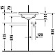 Купить Раковина 31х31 см Duravit Starck 3 0752440000 в магазине сантехники Santeh-Crystal.ru