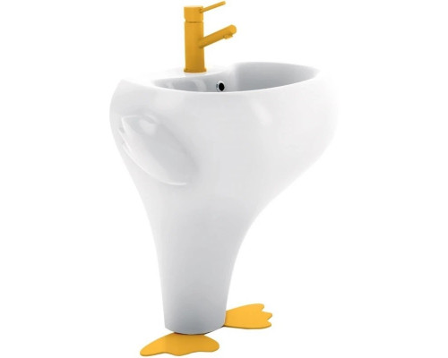 Купить Раковина 52,3х39,5 см Creavit Ducky DC052-00CB00E-0000 в магазине сантехники Santeh-Crystal.ru