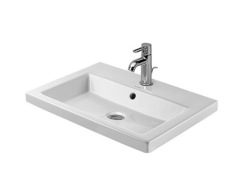 Приобрести Раковина 60х43 см Duravit 2nd Floor 0347600000 в магазине сантехники Santeh-Crystal.ru