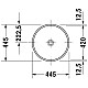Купить Раковина 44,5 см Duravit Architec 0319420000 в магазине сантехники Santeh-Crystal.ru