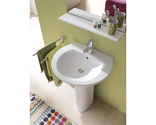 Santeh-Crystal.ru: Раковина 65х55 см Duravit Darling New 2621650000 Приобрести Раковина 65х55 см Duravit Darling New 2621650000 в магазине сантехники Santeh-Crystal.ru