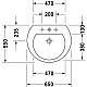 Приобрести Раковина 65х55 см Duravit Darling New 2621650000 в магазине сантехники Santeh-Crystal.ru