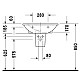 Приобрести Раковина 65х55 см Duravit Darling New 2621650000 в магазине сантехники Santeh-Crystal.ru