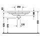 Купить Раковина 85х48 см Duravit D-Code 03528500002 в магазине сантехники Santeh-Crystal.ru