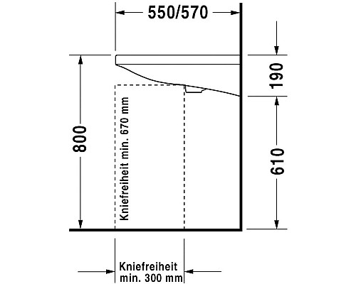 Santeh-Crystal.ru: Раковина 65х57 см Duravit DuraStyle Med 2330650000 Купить Раковина 65х57 см Duravit DuraStyle Med 2330650000 в магазине сантехники Santeh-Crystal.ru