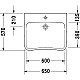 Купить Раковина 65х57 см Duravit DuraStyle Med 2330650000 в магазине сантехники Santeh-Crystal.ru