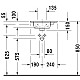 Заказать Раковина 43х30 см Duravit ME by Starck 0723430000 в магазине сантехники Santeh-Crystal.ru