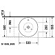 Купить Раковина 53 см Duravit Starck 1 0408530000 в магазине сантехники Santeh-Crystal.ru