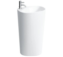 Раковина напольная без отверстия под смеситель 52,5x43,5 см Laufen Palomba 8.1180.4.000.109.1