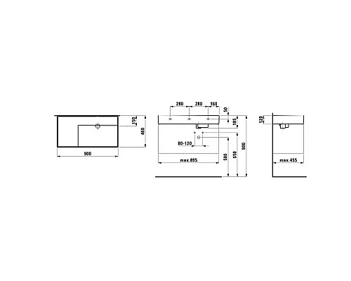 Santeh-Crystal.ru: Раковина 90x46 см Laufen Kartell by Laufen 8.1033.9.000.112.1 Приобрести Раковина 90x46 см Laufen Kartell by Laufen 8.1033.9.000.112.1 в магазине сантехники Santeh-Crystal.ru