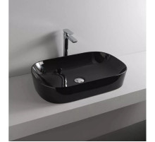 Раковина 65x41,5 см Artceram Ghost GHL002 03 00 nero lucidox0