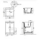Заказать Раковина 60x60 см Kerasan Aquadom 029401x0 в магазине сантехники Santeh-Crystal.ru