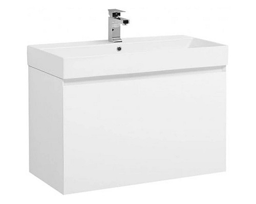 Приобрести Раковина Aquanet Sanovit 85 Slim Synergy 17085 в магазине сантехники Santeh-Crystal.ru